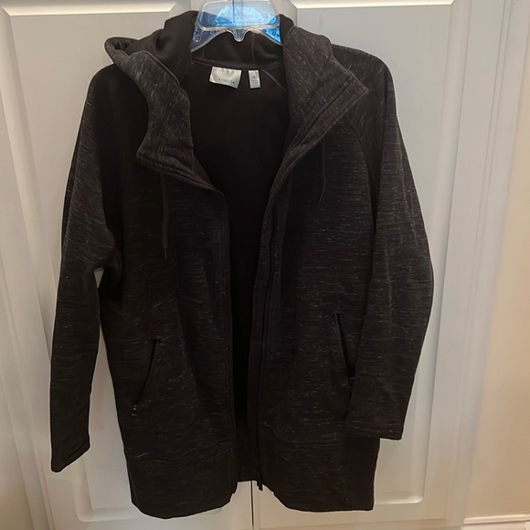 Athleta Women’s Long Hooded Jacket Size Small - Picture 1 of 7